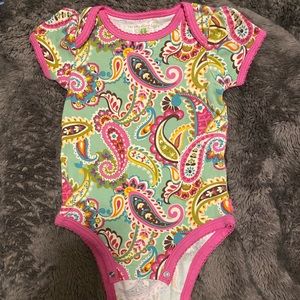 Vera Bradley Paisley Onesie